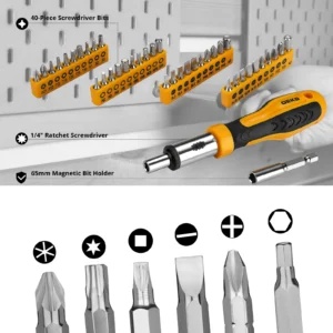 228-Piece Socket Wrench & Auto Tool Kit - Thumbnail Image 5