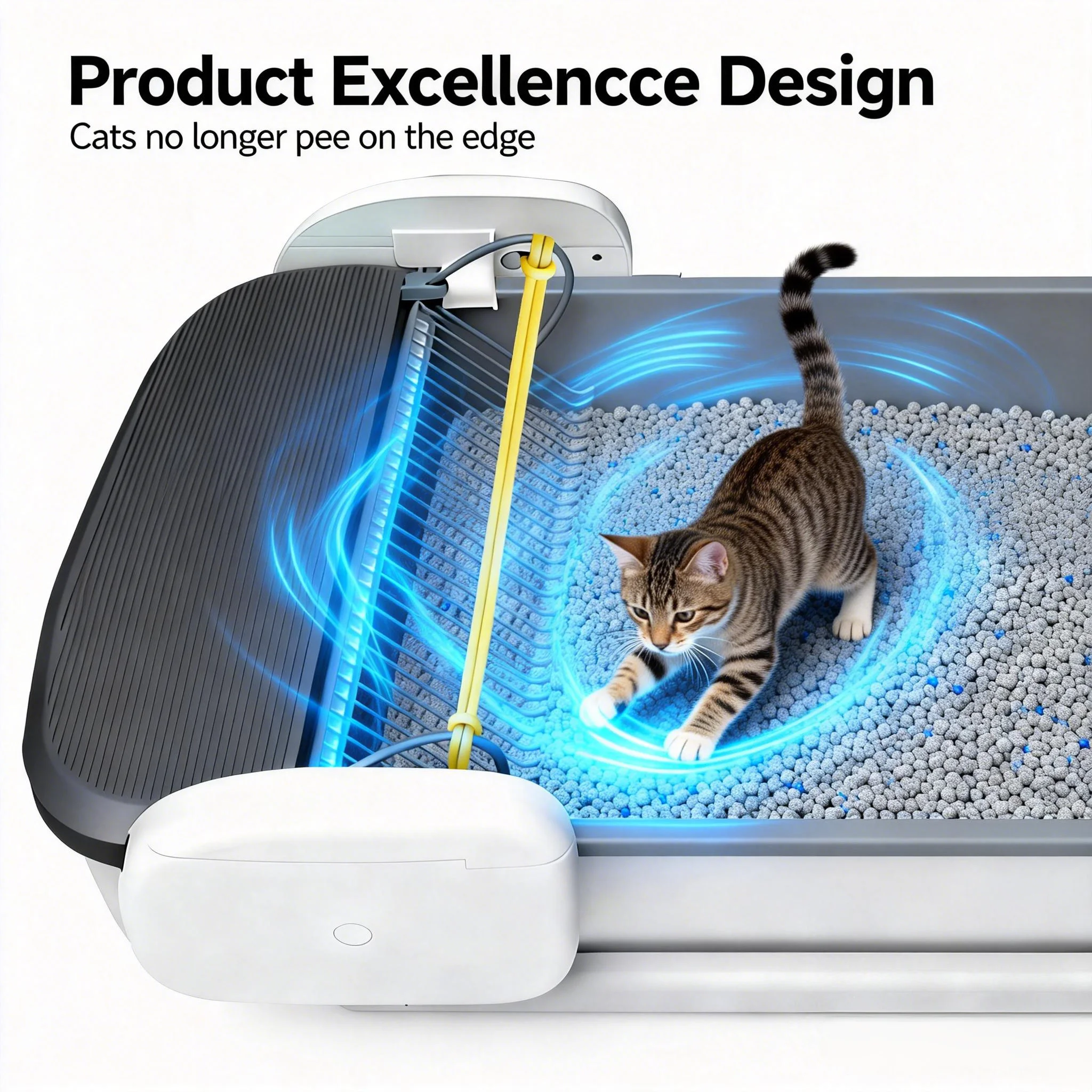 Automatic Self-Cleaning Cat Litter Box, App Control - Image 3
