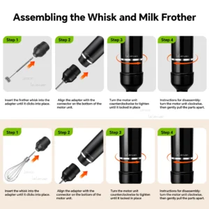110V Multi-Purpose 5-in-1 Electric Blender Set - Thumbnail Image 7
