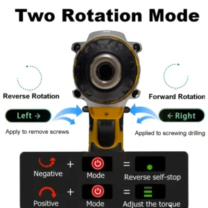 24-Piece Cordless Drill & Electric Screwdriver Kit - Thumbnail Image 3