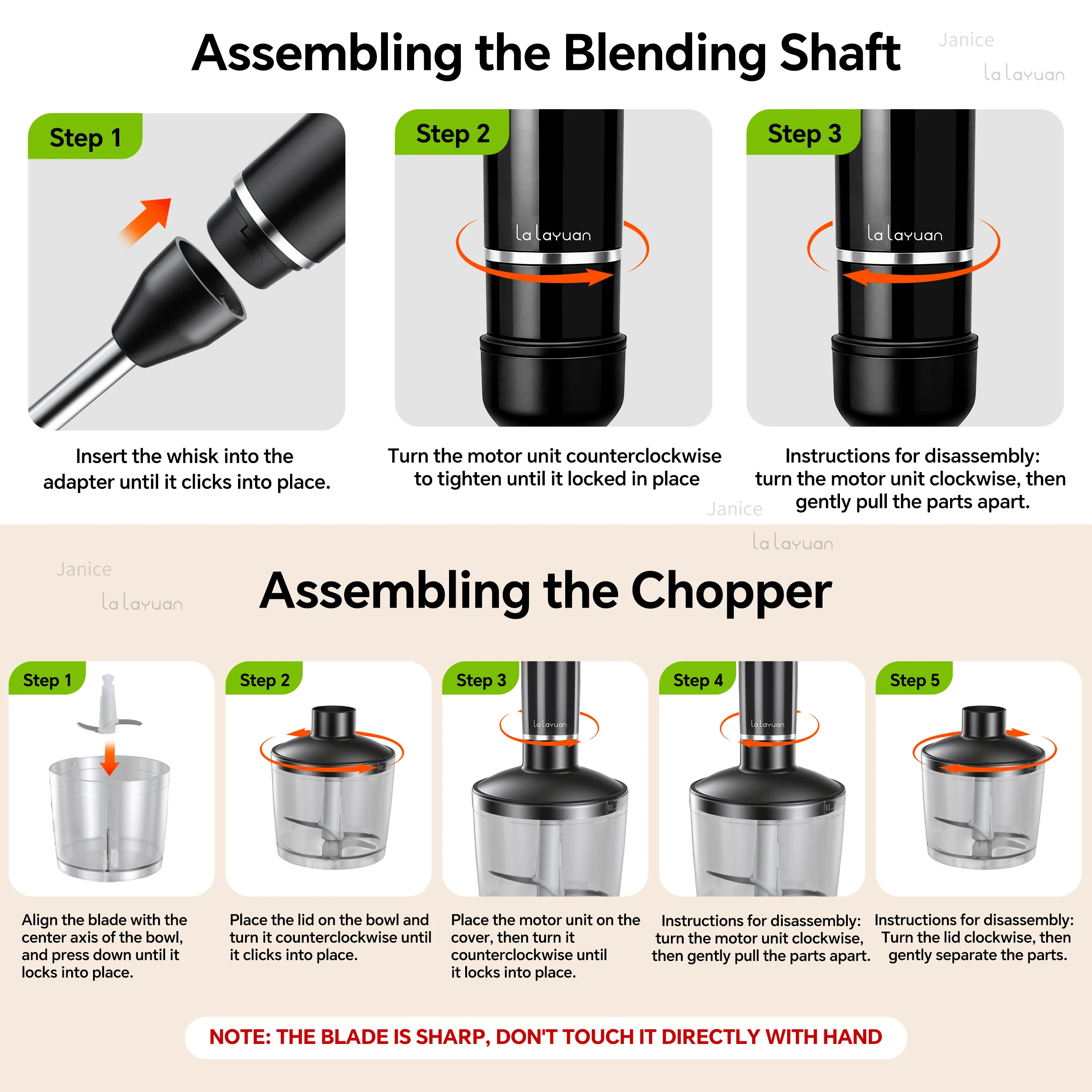 110V Multi-Purpose 5-in-1 Electric Blender Set - Image 6