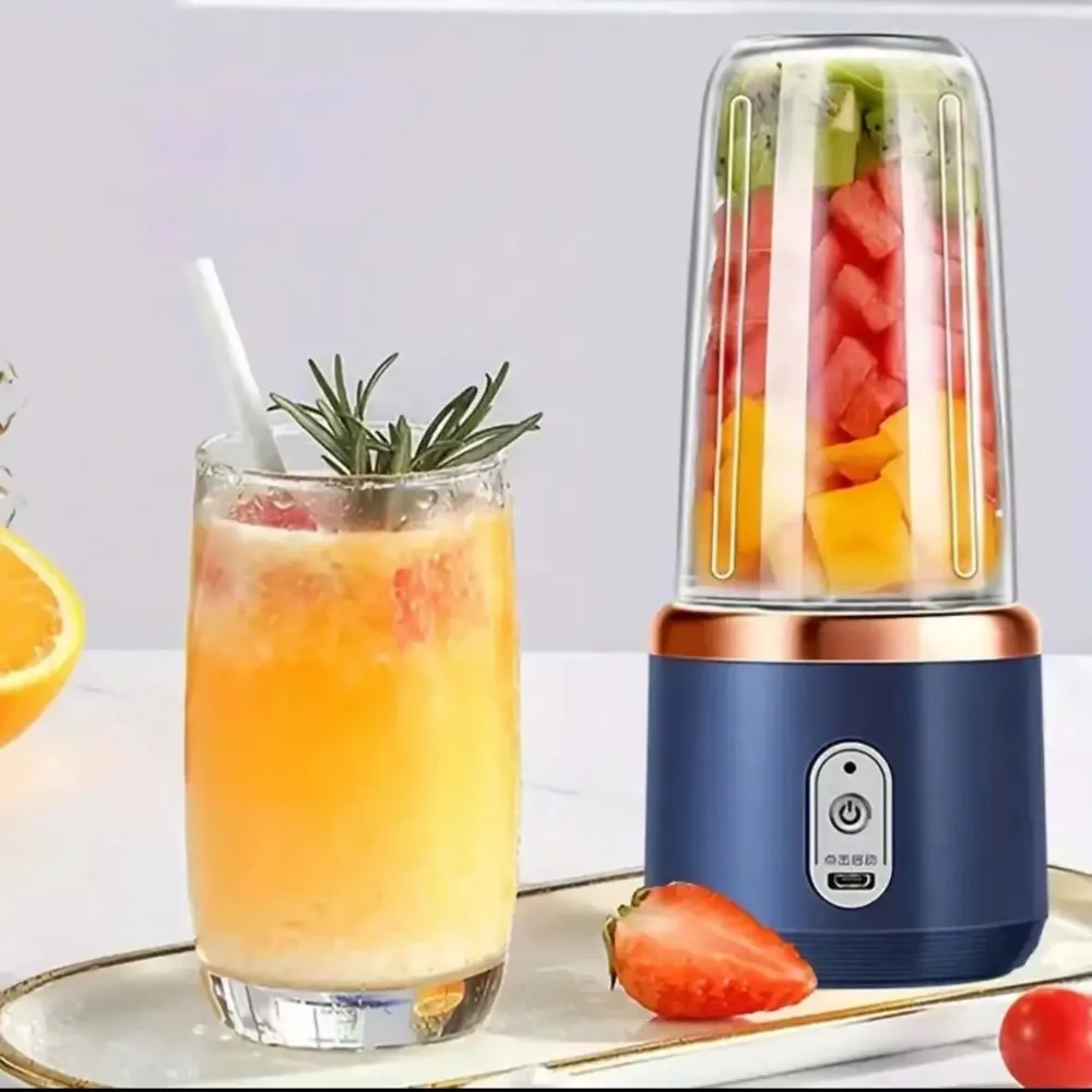 380mL Portable Rechargeable Blender & Juicer Cup - Image 1
