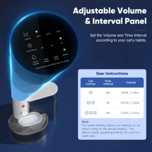 Smart Stainless Steel Cat Water Dispenser - Thumbnail Image 7